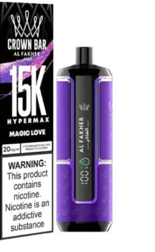 شيشة الفاخر 15000 موشة 6 نيكوتين ماجيك لوف