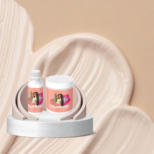 زيت الانبات + ماسك حناء قلوريا