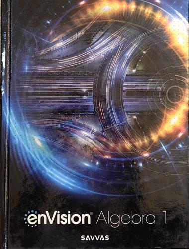 ENVISION ALGEBRA 1 2024 STUDENT EDITION