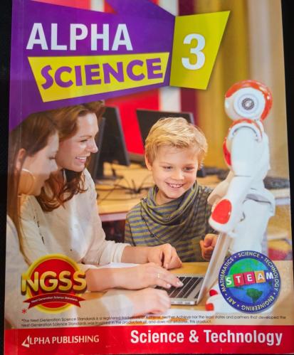 ALPHA SCIENCE STUDENT EDITION GRADE 3A