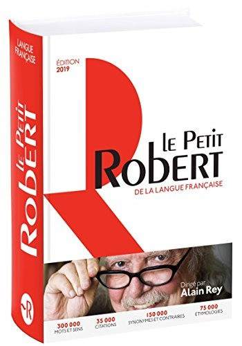 LE ROBERT LE PETIT ROBERT DE LA LANGUE