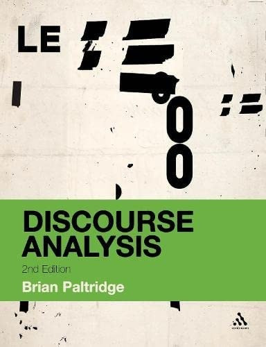 DISCOURSE ANALYSIS