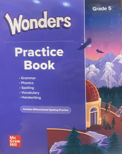 2023 Wonders practice book Grade 5