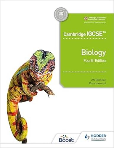 cambridge IGCSE Biology Fourth Edition
