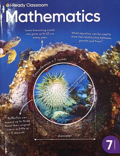 I READY CLASSROOM MATHEMATICS VOLUME 2 GRADE 7