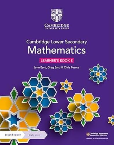 Cambridge Lower Secondary Mathematics Learner's Bo...