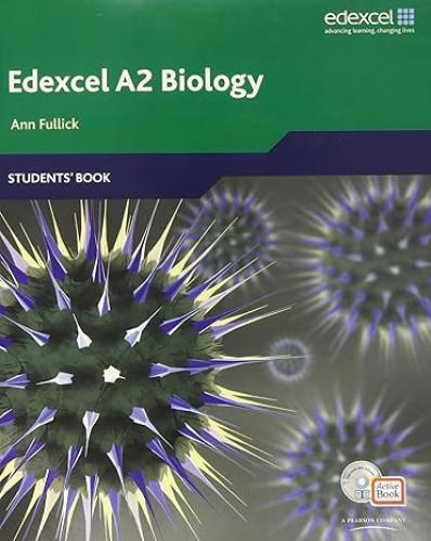 EDEXCEL A2 BIOLOGY STUDENT'S BOOK