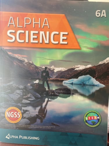 ALPHA SCIENCE STUDENT BOOK GRADE 6A