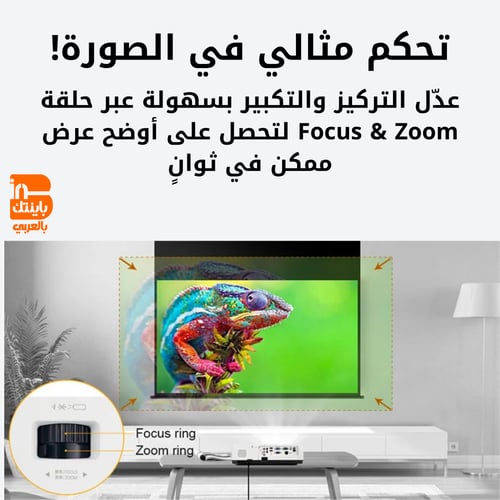 بروجكتر باينتك Byintek K201 اضاءه تفوق التوقعات