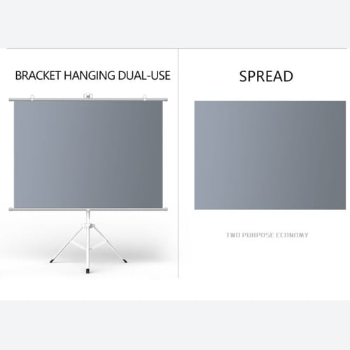 ستارة بروجكتر 100 بوصة بترايبود قابل للطي