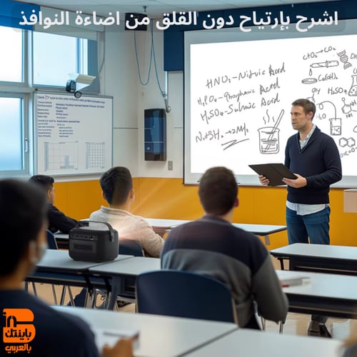 R20 بروجكتر باينتك محمول ذكي بسطوع عالي (مع حقيبة...