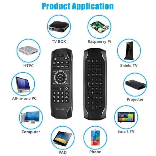 ريموت و ماوس هوائي مع كيبورد