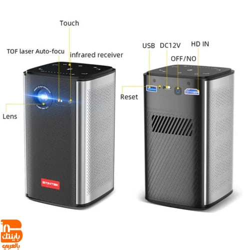P70 بروجكتر باينتك محمول ذكي ‎(مع حقيبة حماية + حا...