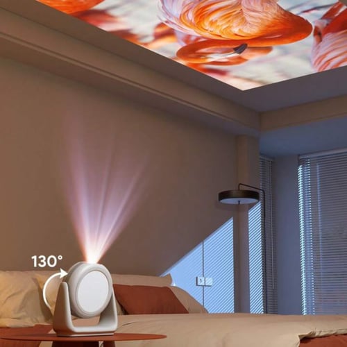 بروجكتر محمول ذكي فيفشاو A10 مع إضاءة