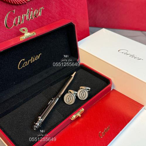 قلم كارتير و كبك سانتوس - Cartier