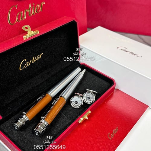 قلم كارتير و كبك سانتوس - Cartier