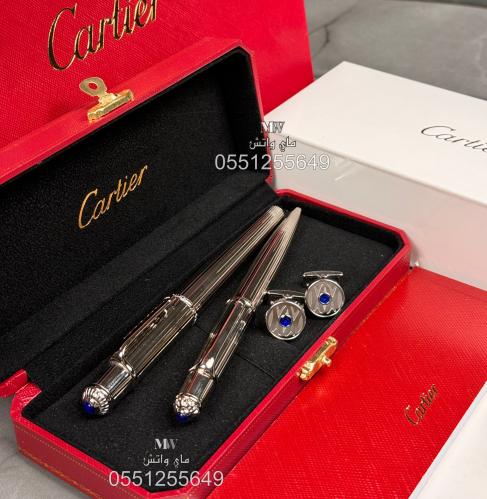 قلم كارتير و كبك سانتوس - Cartier