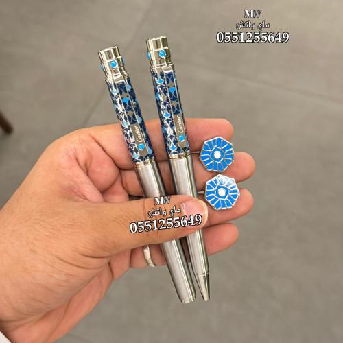 قلم كارتير و كبك سانتوس - Cartier