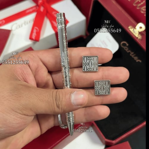 قلم كارتير و كبك سانتوس - Cartier