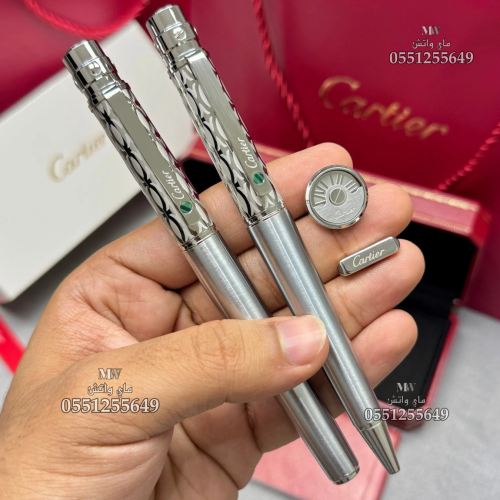 قلم كارتير و كبك سانتوس - Cartier