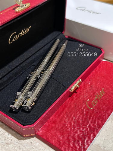 قلم كارتير و كبك سانتوس - Cartier