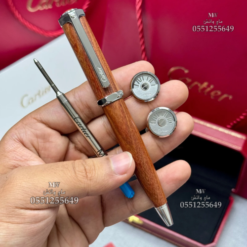 قلم كارتير و كبك سانتوس - Cartier