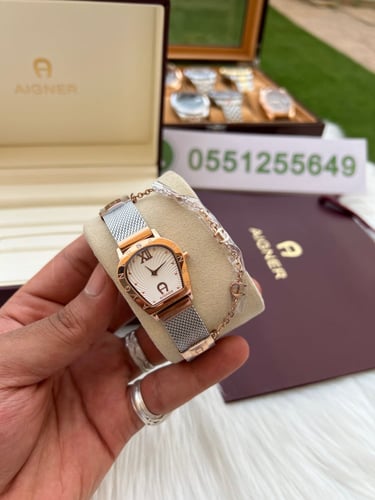 ساعات اجنر نسائي معا اسواره مجانا- AIGNER