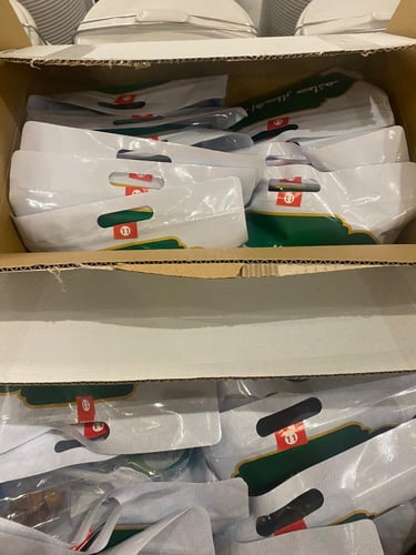 توزيع وجبات إفطار صائم (كرتون كامل 24 وجبة) داخل ا...