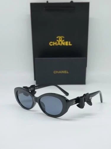 Chanel Bow Detail Oval Glasses