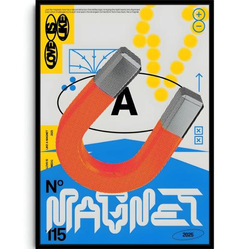 الحب مثل المغناطيس