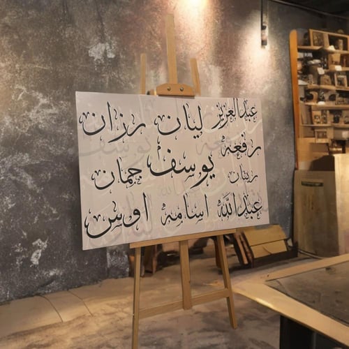 اسمك على لوحة