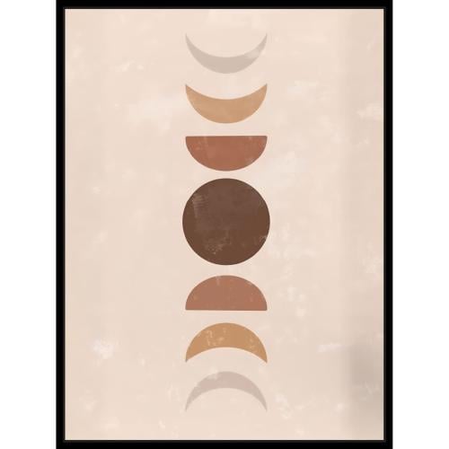 لوحة أطوار القمر