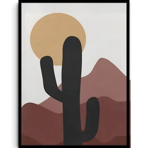 لوحة زهور وأوراق