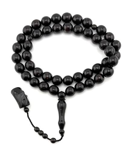 سبحة اليسر ( المرجان الأسود) طبيعي 100% مع قطعة خا...