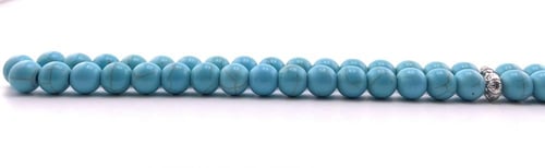 سبحة حجر الفيروز (Turquoise)