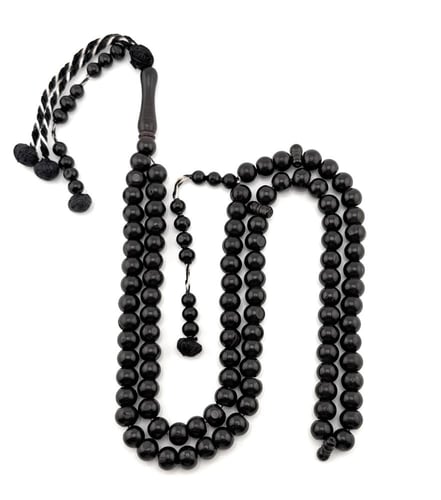 سبحة خشب جوز الكوك الاسود