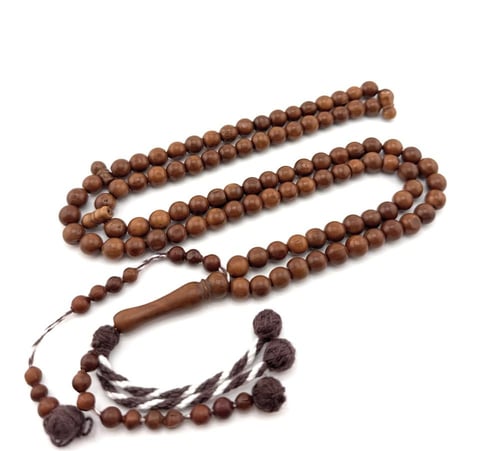 سبحة خشب جوز الكوك بعداد