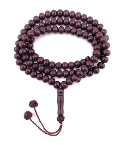 مسبحة بكلايت احمر غامق (Dark Red Bakelite)