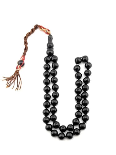 مسبحة الفاتوران الزعفراني (اللون أسود)