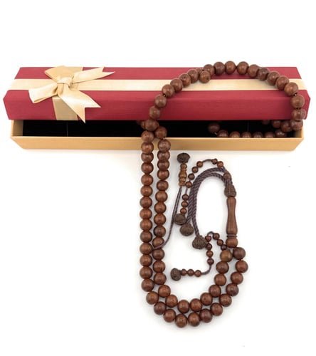 سبحة خشب جوز الكوك بعداد