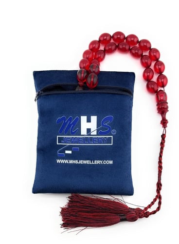 مسبحة الفاتوران الزعفراني (اللون الأحمر)