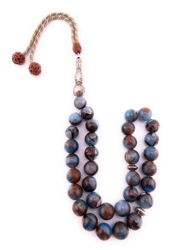 مسبحة من حجر الرمل بتصميم حجر النجمة