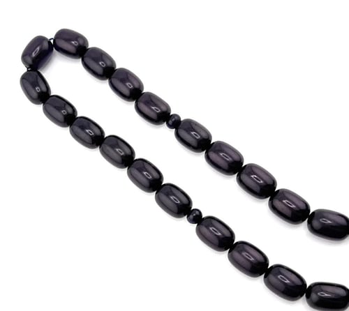 مسبحة الفاتوران الزعفراني (اللون أسود يميل إلى الت...