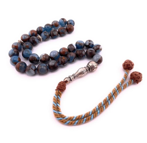 مسبحة من حجر الرمل بتصميم حجر النجمة