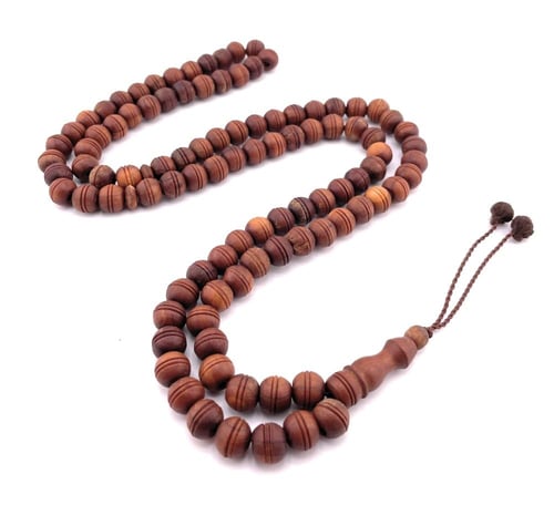 مسبحة خشب الزيتون (Olive Wood)