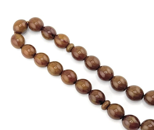 سبحة مسك الغزال (بني فاتح)