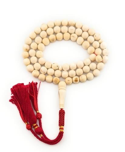 سبحة من ناب الماموث المنقرض تحفة نادرة مصنوعة يدوي...