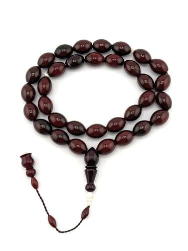 سبحة خشب جوز الكوك العودي