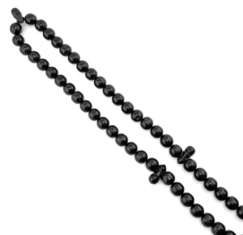 سبحة المرجان الاسود (اليسر) الطبيعي البلدي