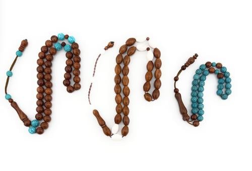 بكج سبح أخشاب جوز الكوك